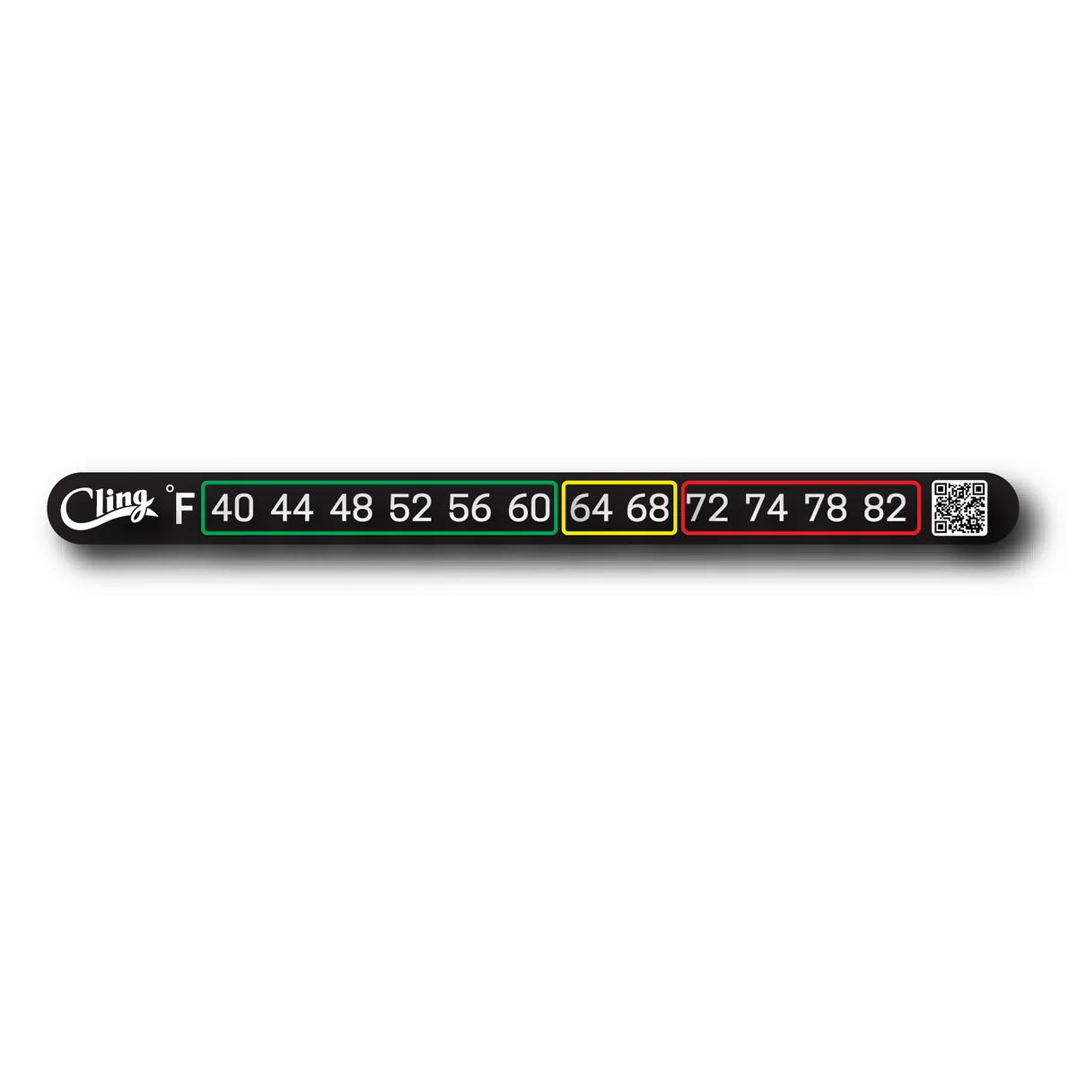 TEMPERATURE TAPE - STICK ON WATER THERMOMETER